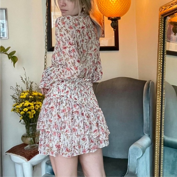 Beautiful Ruffled Mini Dress - Picture 4 of 5